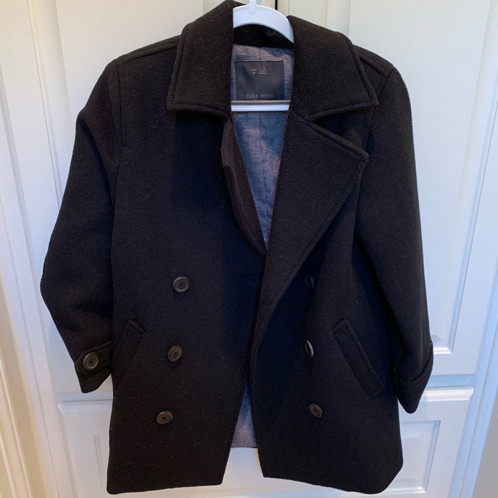 Zara Peacoat Boys